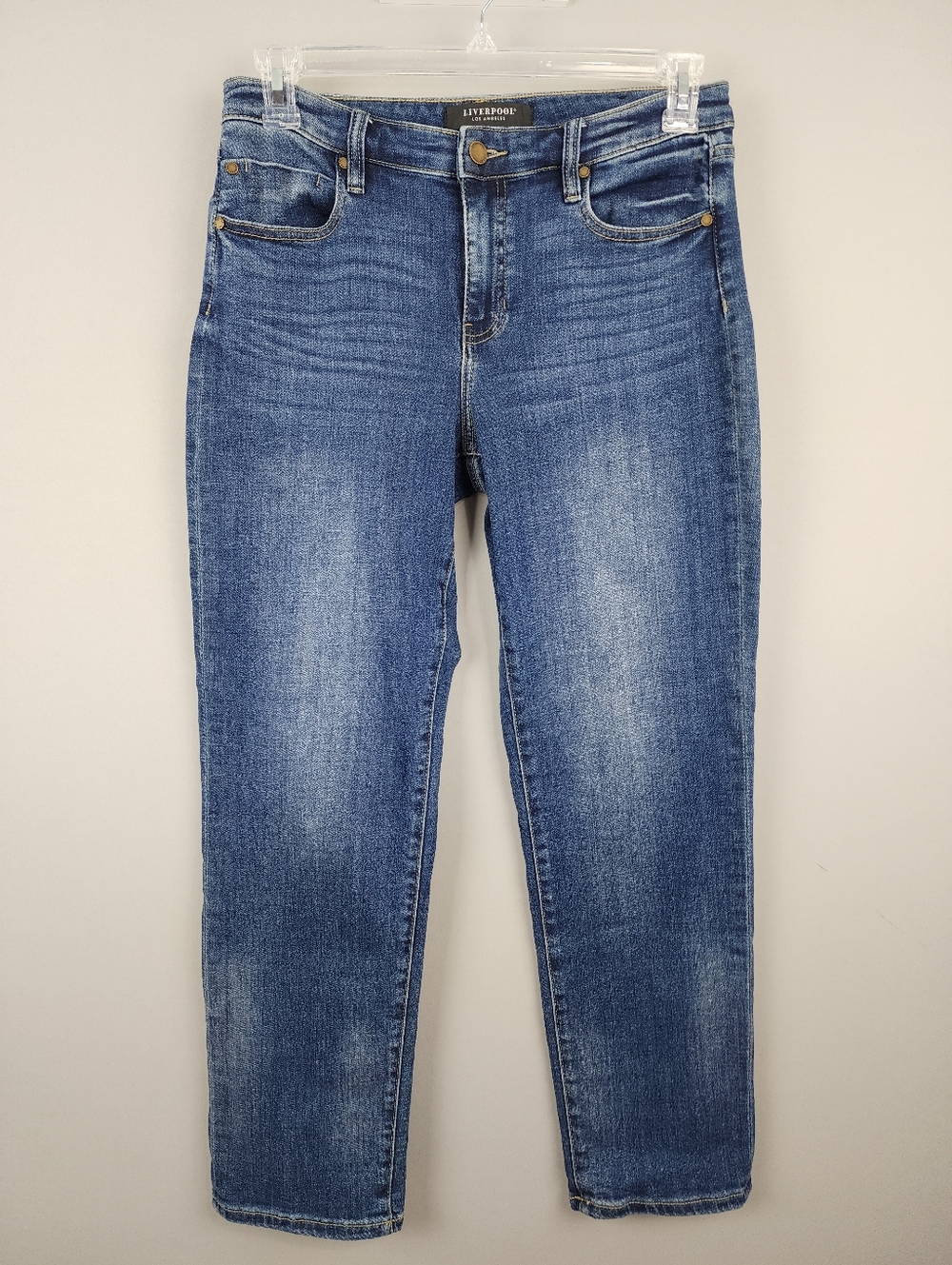 Liverpool Marley Girlfriend Blue Jeans Sz 10 / 30